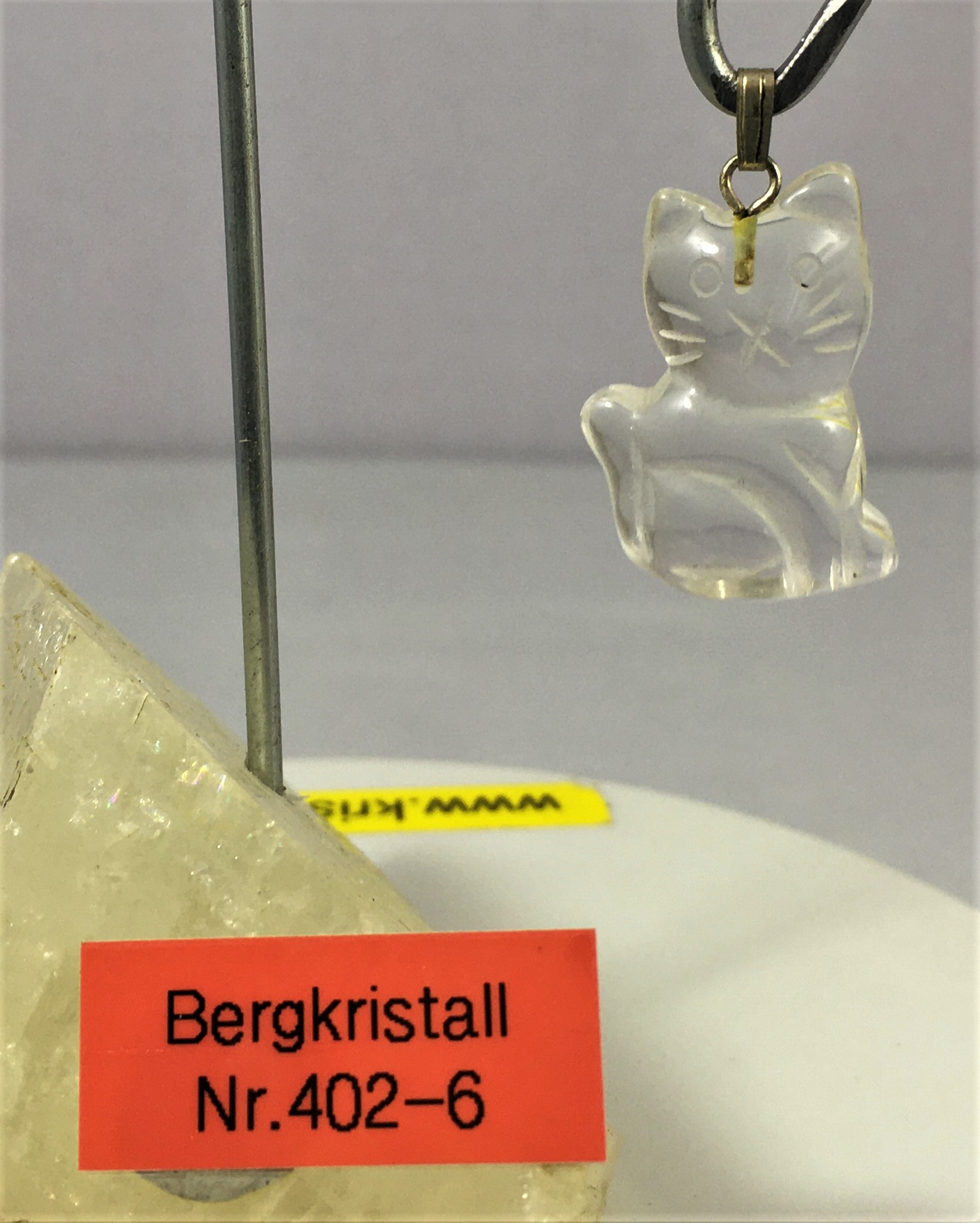 Bergkristall Tieranh Nger Katze Kristallkeller Leogang